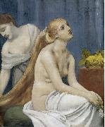 Pierre Puvis de Chavannes Toilette oil painting
